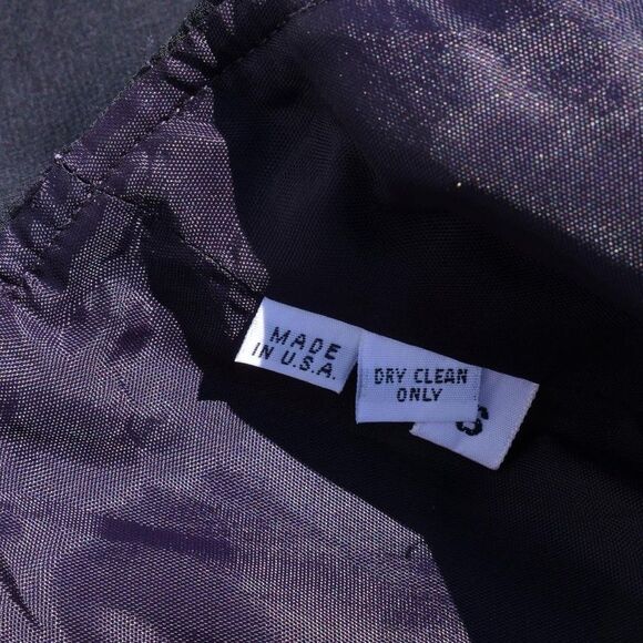 80s/90s Carol Mignon Boutique‎ black halter jumpsuit - Picture 6 of 8